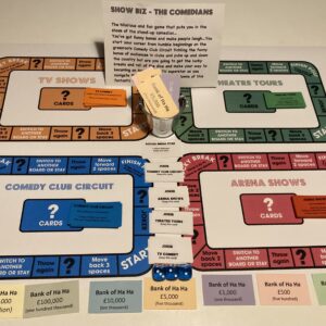 Showbiz - The Comedians Board Game [The Deluxe Version]